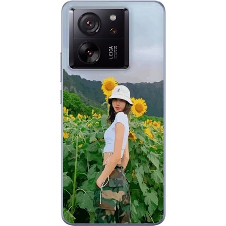 Yhteensopiva Puhelinkuori Xiaomi 13T Lisa Blackpink Auringonkukat K-pop Idol
