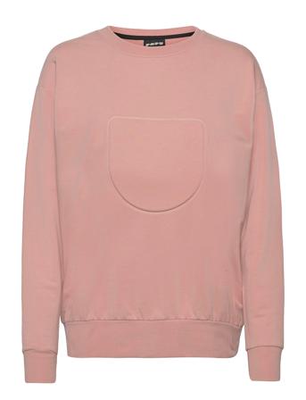 Logo Sweatshirt Solid Pink Papu