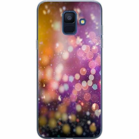 Samsung Galaxy A6 (2018) Genomskinligt Skal Glitter