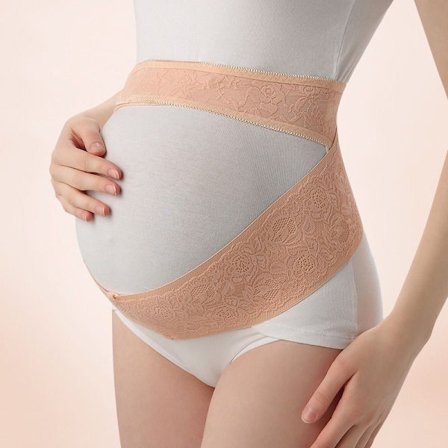 Gravida kvinnor Bälte Andas Elastisk Gravid Belly Brace