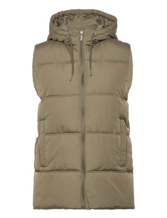 Slfalina Puffer Vest B Green Selected Femme