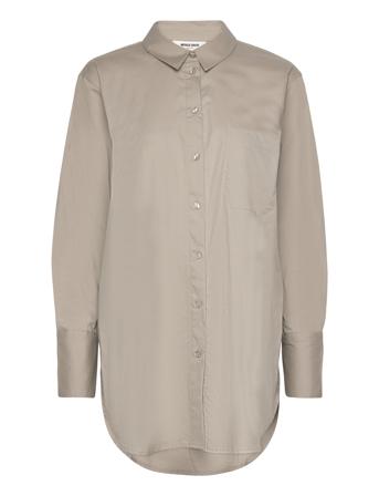 Vmmathilde Ls Shirt D2 Langermet Skjorte Beige Vero Moda*Betinget Tilbud