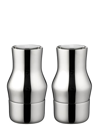 Gense Salt- Og Peberkværnsæt Dorotea - Silver - 14 CM