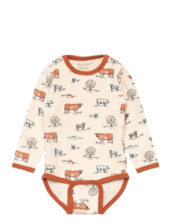 Body Ls Aop Patterned Minymo