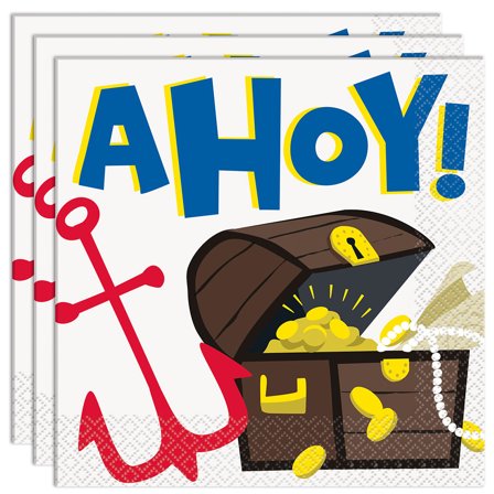 Merirosvo Servetit Ahoy