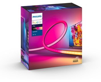 Philips-Play gradient lightstrip 55" EU-TV-lysslynge som reagerer i sanntid-Smart home-Philips Hue Entertainment