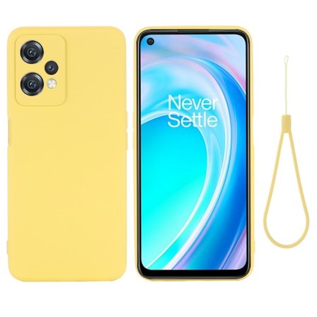 Matte Liquid OnePlus Nord CE 2 Lite 5G silikone cover - Gul