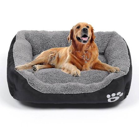 Hundeseng, Hundesenger for store hunder, vaskbar kjæledyrmadrass komfortabel og pustende stor hundeseng (FMY)