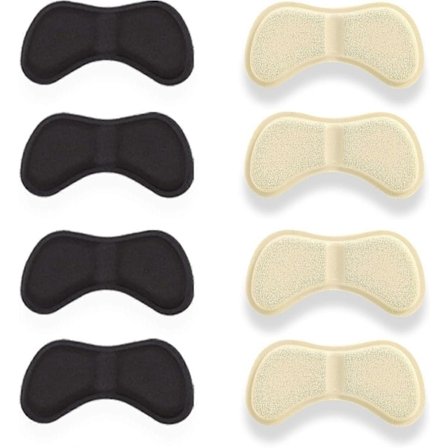 Hälkuddar för skor som är för stora, 4 par hälskydd för skor [DB]