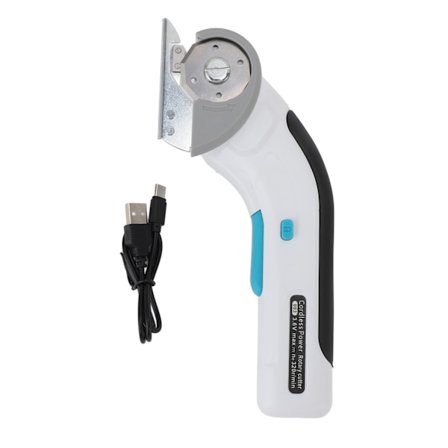 Ledningsfri elektrisk saks stof læder tæppe pap skære værktøj med sikkerhedslås 3.6V lithium