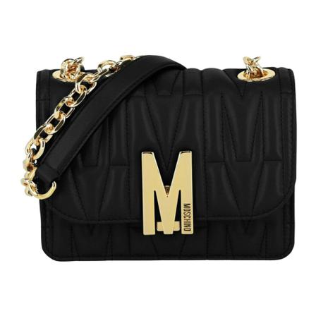 Moschino, Cross Body Bags Zwart, Dames, Maat:ONE Size