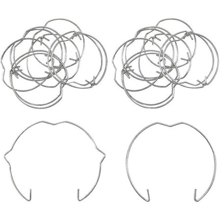 20 stk. lampeholdere til 50 mm Mr16 Gu10 spotlights, ringklemmer til LED- og halogenlamper - XS