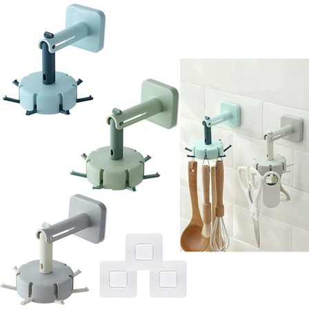 360° roterbart kjøkkenredskapsholdersett med 3, kjøkkenredskap