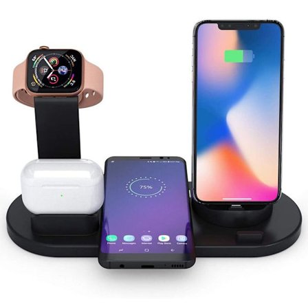 Langaton laturi, 4-in-1 langaton latausasema Apple Watchille