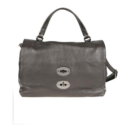 Zanellato, Shoulder Bags Grijs, Dames, Maat:ONE Size