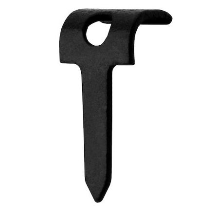 Castor Magasinklammer tre oval MT-O-16 Sort (150stk)