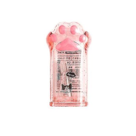 1 stk. Kawaii kattepot blyantspisser søte skoleartikler stasjonære artikler studentpremie blyantspisser for barn gave| | -(Rosa)