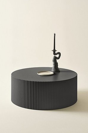 Jotex - Soffbord ø 90 Cm MDF Svart LUNDEN - Köp Soffbord hos Jotex