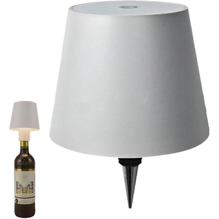 Langaton pullolamppu RGB/3 väriä himmennettävä Pridola langaton pullolamppu, ladattava hengitysvalotila kosketus langaton pöytälamppu