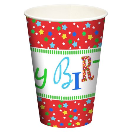 Happy Birthday Pahvimukit Tähtikuvio