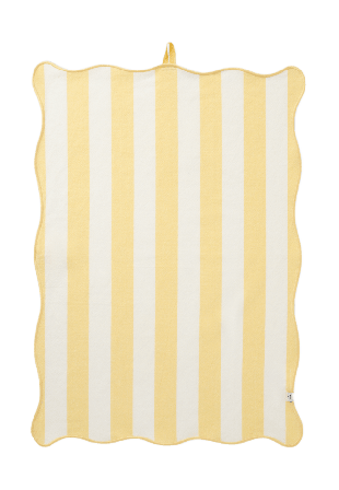 PORTOLINO LIVING Kökshandduk BLOCK 50x70 cm Kökshanddukar Gul ONESIZE