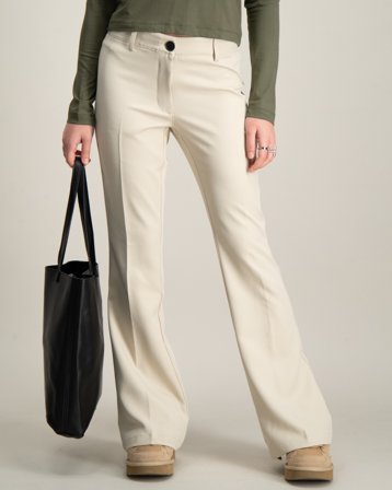 RYVLS Bianca Flare Pant Beige Byxor Tjej - Kids Brand Store