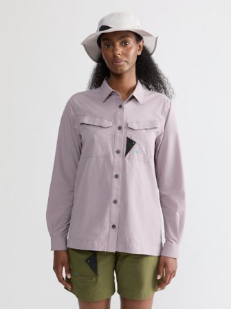 Klättermusen Syn LS Shirt Women's - Purple Dove - M