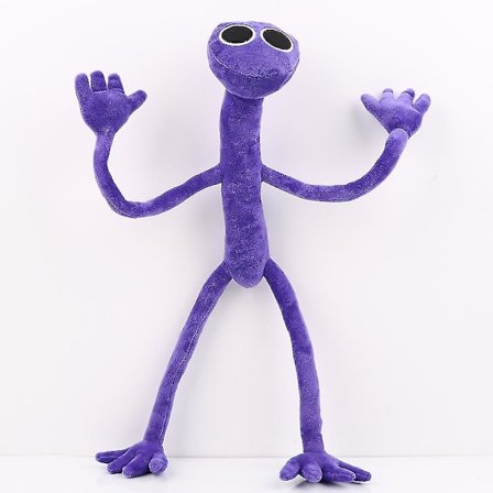 Rainbow Friends Purple Plush Toys Cartoon Anime Game Character Soft Stuffed Plushie Doll Birthday Gifts For Baby Kids