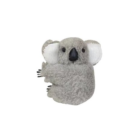 2 stk Koala Bangs Klips Søt Koala Blyant Klemmer Småbarn Hår Tilbehør Hår Perler for Kvinner Småbarn Hår Spretter Liten Hår