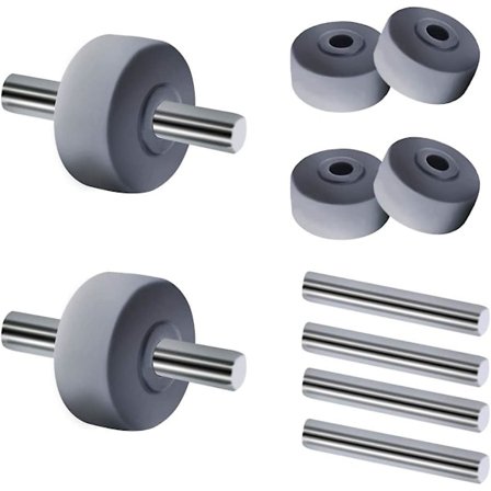 6 stk forhjul til Shark støvsuger NV350 NV351 NV352 NV355 NV356e NV500 NV501 NV502 og mer