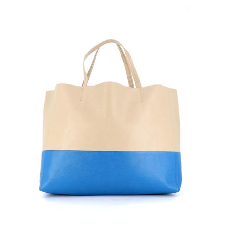 Celine Vintage Tote Tass , Blauw , Dames , Maat: ONE Size Vintage Tassen