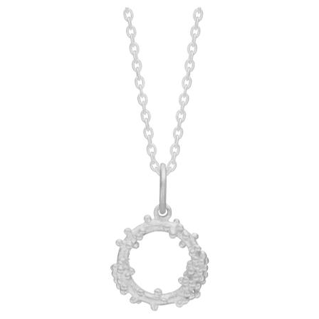 Frk. Lisberg Aude necklace silver , Grijs , Dames , Maat: S Kettingen