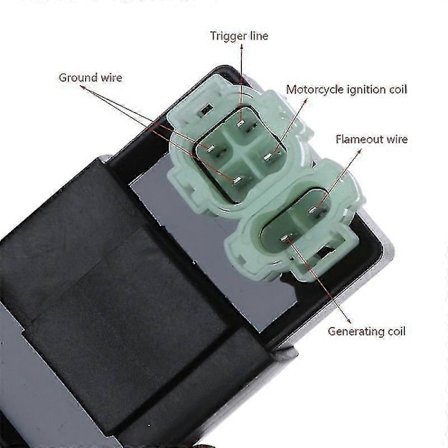 6-pin DC CDI Tenningsboks For GY6 50cc 125cc 150cc 250cc Moped Scooter ATV Quad