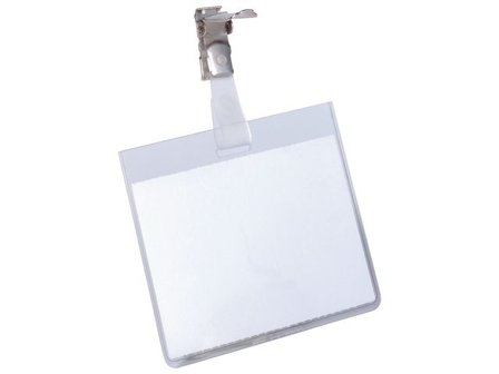 Durable Namnskylt clips liggande 25/fp - Lyreco - Kontorsmöbler och inredning - Namnskyltar och korthållare - Namnbrickor