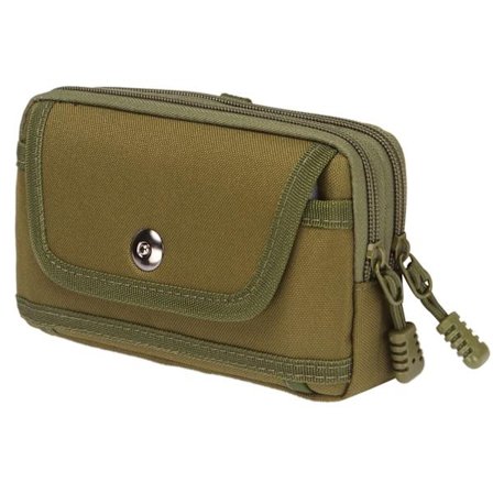 Mini midjeplånboksmynt för nyckelväska Militärpaket Liten kortväska påsar rektangelformad telefonpaket Militär midjeväska