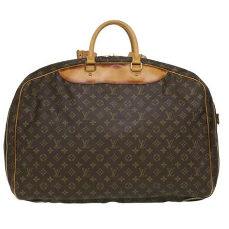 Louis Vuitton Vintage, Pre-owned Weekend Bags Bruin, Dames, Maat:ONE Size,leer