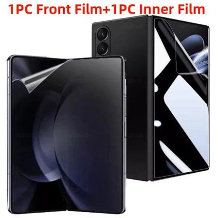 Högkvalitativ Anti-Spy Privacy Hydrogel Film kompatibel med Samsung Galaxy Z Fold 2 3 4 5 6 SE W23 W24 W25 Mjukt yttre inre skärmskydd