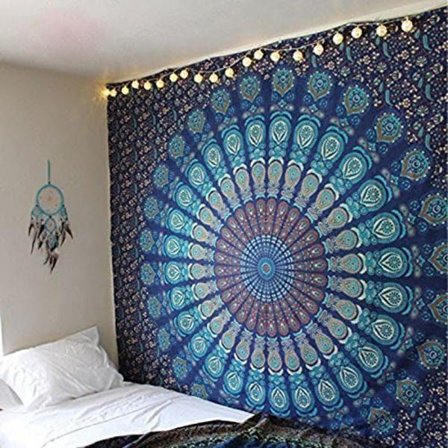 Tapisserie Cadeau 180CM*230CM Tapisseries Hippie Mandala Bohème