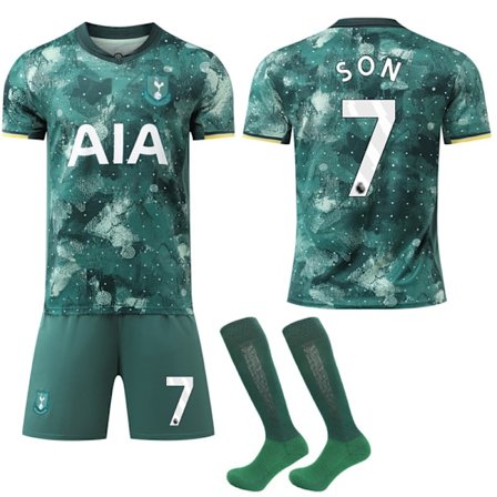 2024-2025 Tottenham Hotspur udebanesæt til børn og voksne, fodboldtrøje nr. 7 SON