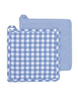 Patalappu Bella kierrätysmateriaalia 2/pak Vaaleansininen