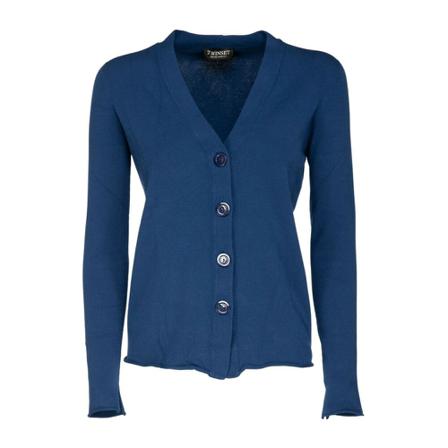 Twinset, Cardigan Niebieski, Mężczyzna, Rozmiar: M