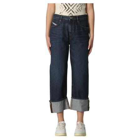 Diesel, Denim Jeans Blauw, Dames, Maat:W28