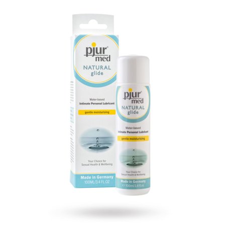 Pjur: Med Natural Glide 100 ml - Vuxen.dk: Glidecremer