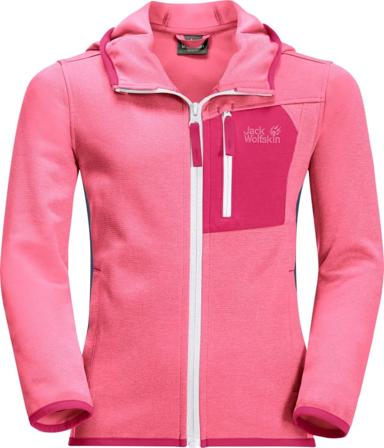Jack Wolfskin Kids' Active Jacket Children Mid layer tops Pink 104