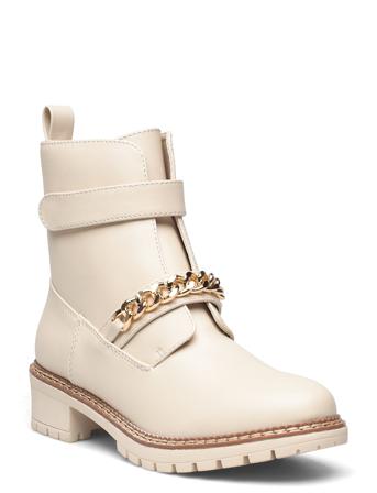 Biadelpha New Chain Boot Cream Bianco