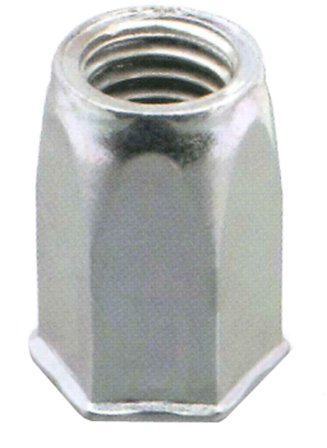 Ejot 460399 Blindnitmutter självförsänkt öppen sexkant, 200-pack M8, Infästning