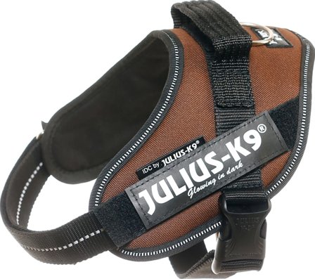 Julius-K9 Idc Harness Size Mini Dog Harnesses & Dog Collars Brown Mini
