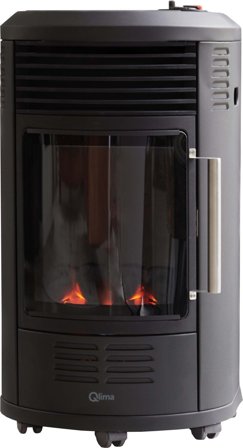 Qlima Gassovn GH8034 Red Flame