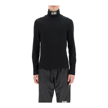 Vtmnts, Turtlenecks Zwart, Heren, Maat:L