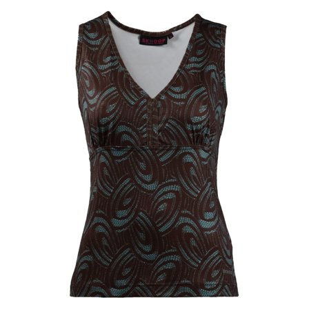 Skhoop Diana Tank Women short-sleeved sweaters Brown XS